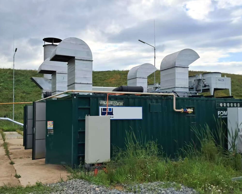2*520KW Landfill Gas CHP project