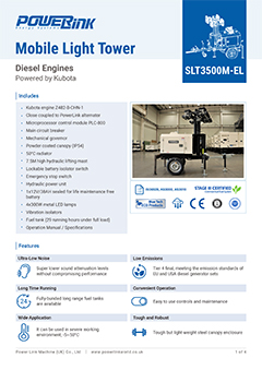 Mobile Lighting Tower