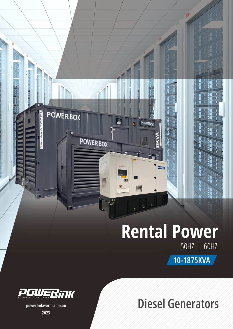 Rental Diesel Generator RG