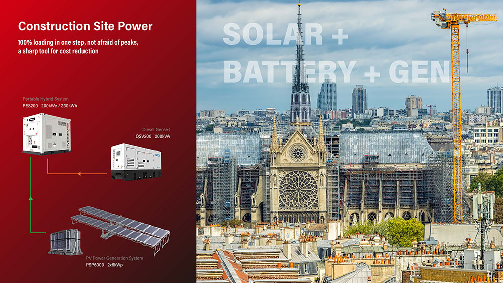 construction site power